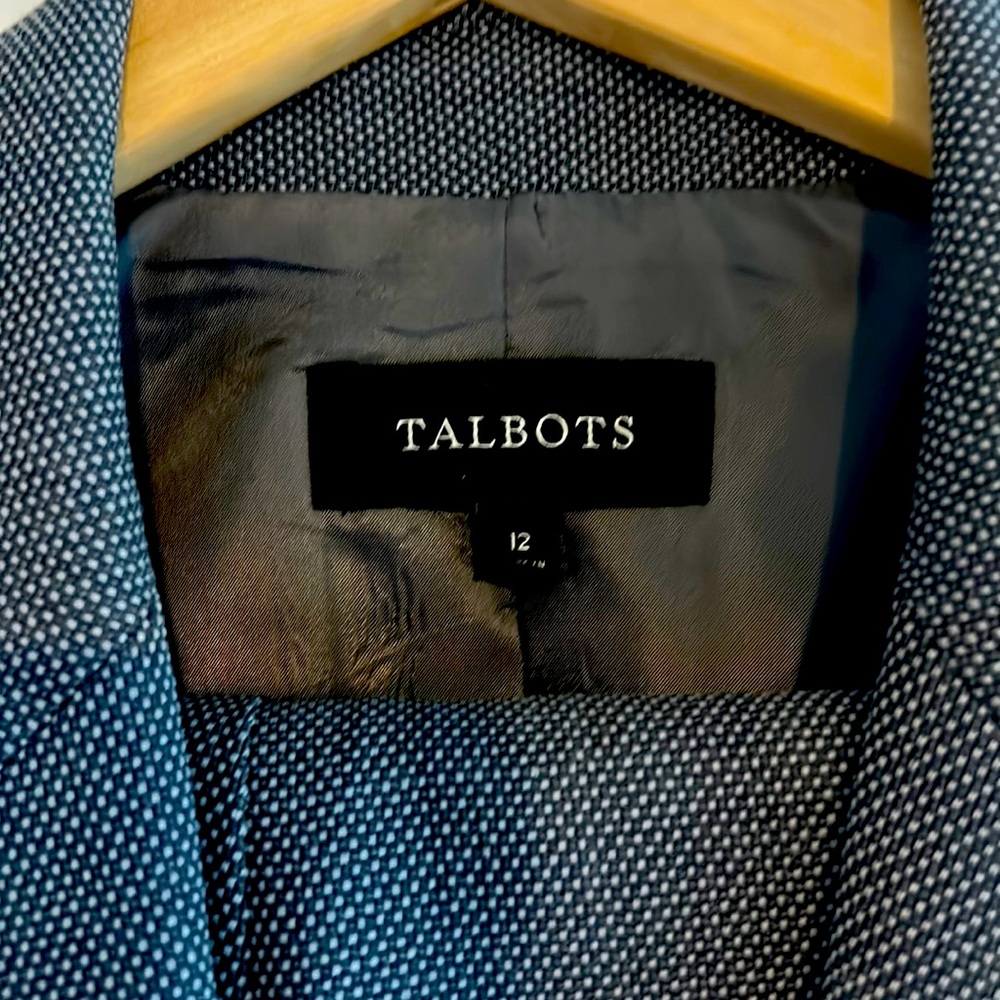 Talbots lined suit.